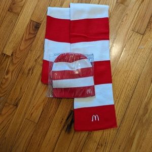 McDonalds Hat and Scarf